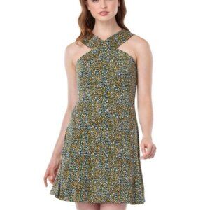MICHAEL KORS | Floral Halter Sundress Small